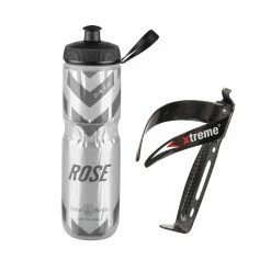 Rose SET: Bidon Isolant Echt Cool Pro 700 Ml + Porte-bidon Xtreme CA 66