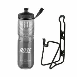 Rose SET: Bidon Isolant Echt Cool Pro 700 Ml + Porte-bidon Ergotec BC-140