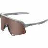 100% S3 Stone Hiper Crimson Silver Mirror Lens Sunglass