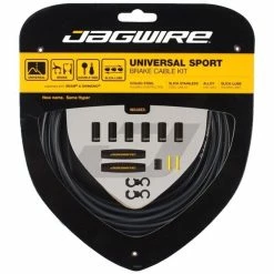 Jagwire Kit Cables Et Gaines De Frein Universal Sport 11 Jagwire Kit Cables Et Gaines De Frein Universal Sport -Vélos Remise 183404