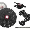 Sram Mini Groupe GX 1x11v Avec Cassette Sunrace MX8 Rouge 1 Sram Mini Groupe GX 1x11v Avec Cassette Sunrace MX8 Rouge -Vélos Remise 367467
