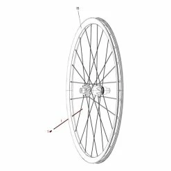 Sram Kit De 3 Rayons Pour Roam 50 A1 (2014-2016) - 26''