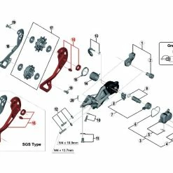 Shimano Chape Externe Pour Dérailleur XTR M9000