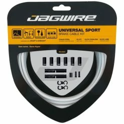 Jagwire Kit Cables Et Gaines De Frein Universal Sport 10 Jagwire Kit Cables Et Gaines De Frein Universal Sport -Vélos Remise 371536