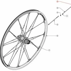 Crank Brothers Cylindre Pour Rayon (3 Trous)