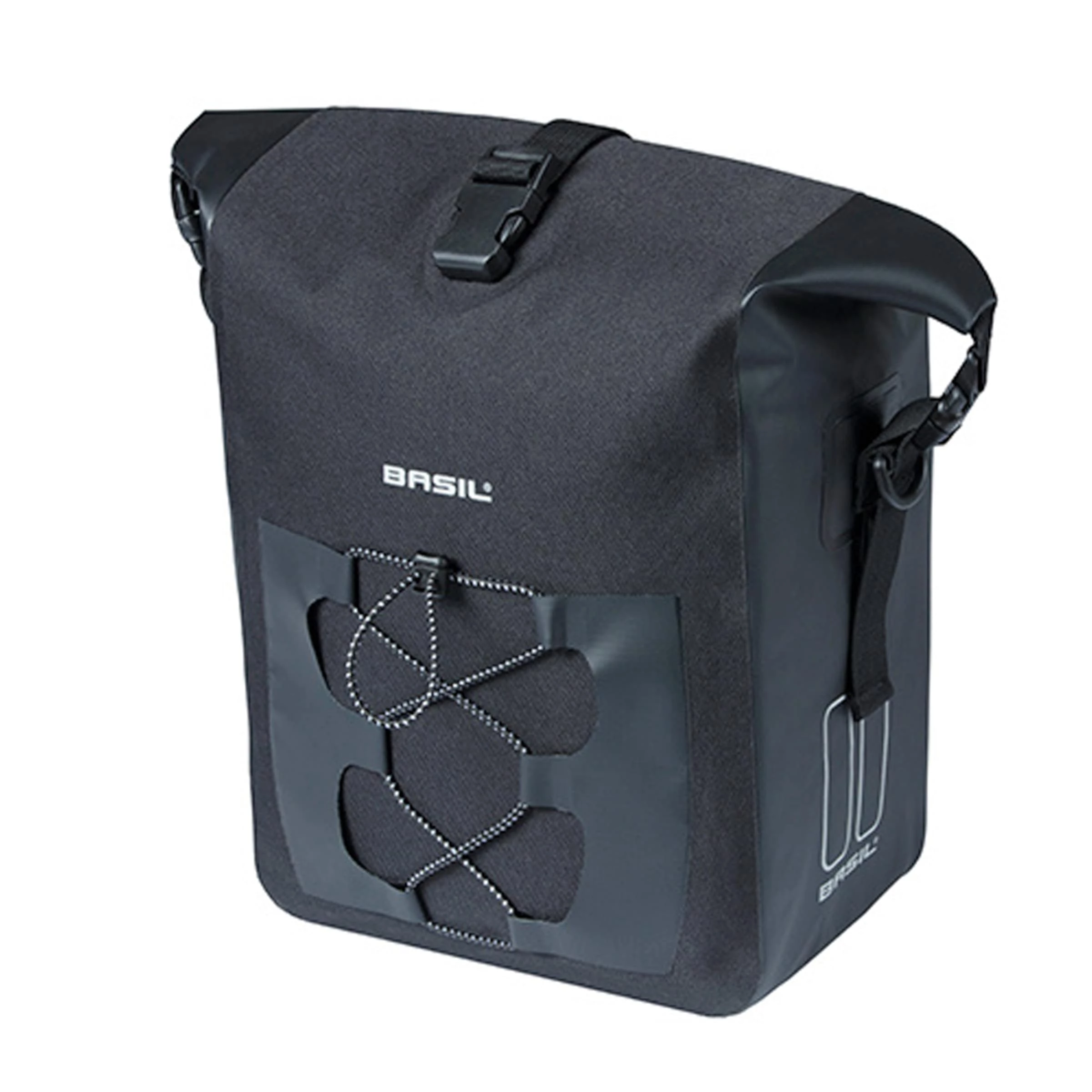 BASIL Navigator Waterproof M Single Pannier Bag Sacoche Porte-bagages 4 BASIL Navigator Waterproof M Single Pannier Bag Sacoche Porte-bagages – Image 2