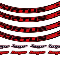 Hope Kit Stickers Pour Jantes Fortus 30 – 26" 2023 13 Hope Kit Stickers Pour Jantes Fortus 30 – 26" 2023 -Vélos Remise 425605 1