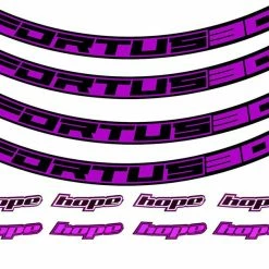 Hope Kit Stickers Pour Jantes Fortus 30 – 26" 2023 12 Hope Kit Stickers Pour Jantes Fortus 30 – 26" 2023 -Vélos Remise 425606 1