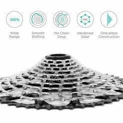 Garbaruk Cassette Standard HG 11 Vitesses Rouge -Vélos Remise 433081 5