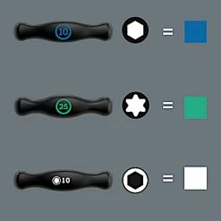 Wera BICYCLE SET 6 Jeu De Clés Courbées Tournevis à Manche En T, 10 Pièces -Vélos Remise 6179276FA042963A6017E908C22E6E67