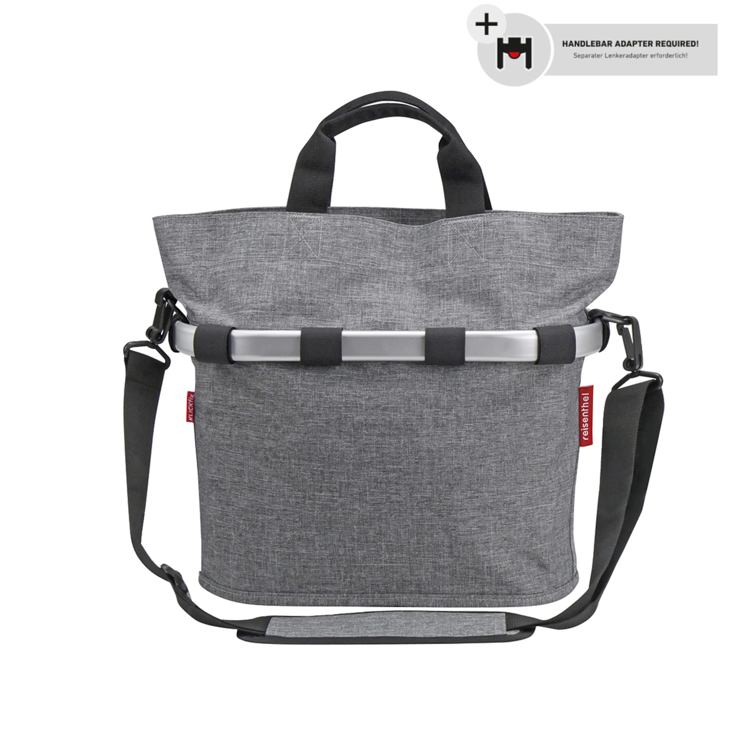 Reisenthel BIKEBASKET OVAL S Sacoche Guidon à Fixation KLICKfix 3 Reisenthel BIKEBASKET OVAL S Sacoche Guidon à Fixation KLICKfix