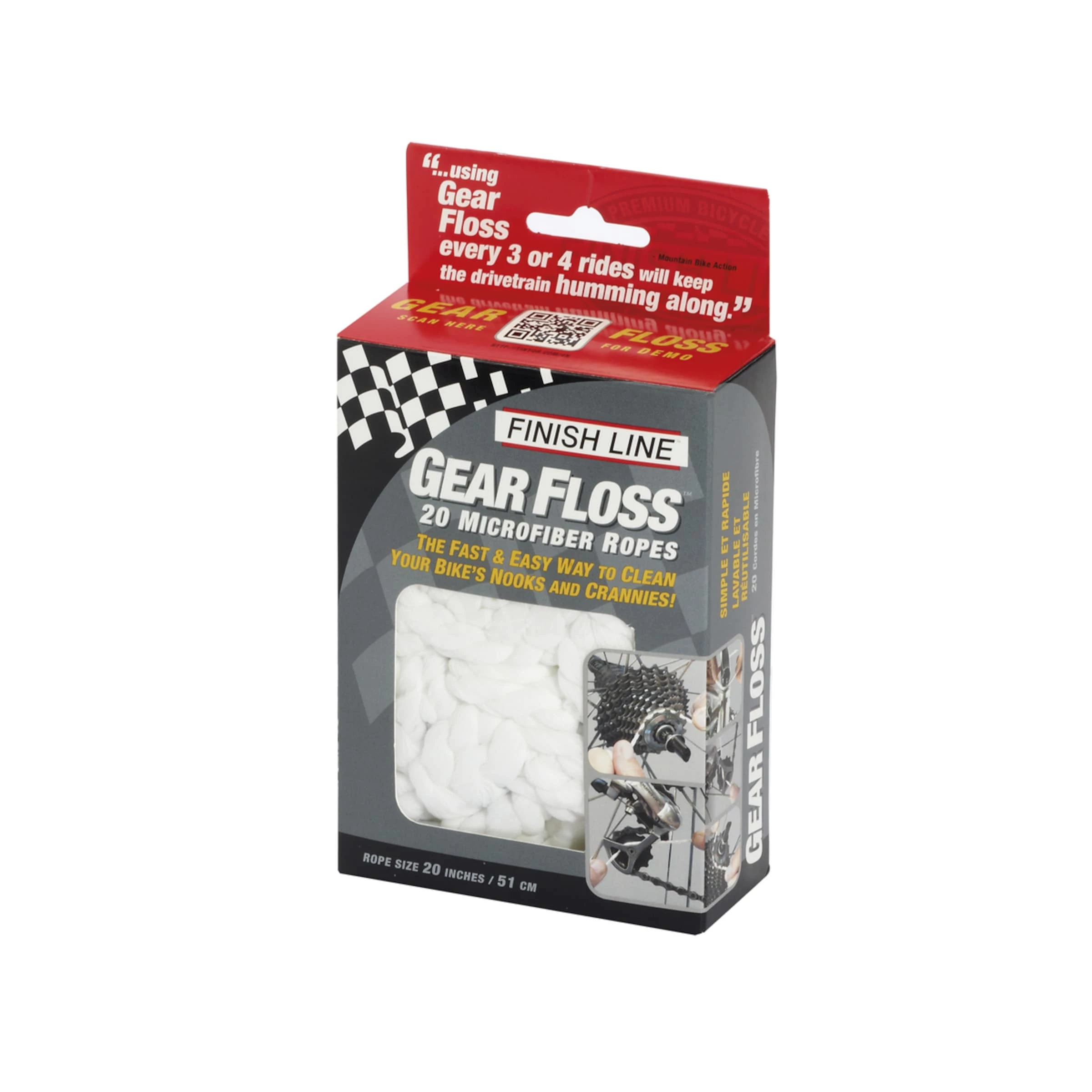 Finish Line Gear Floss Fils De Nettoyage 4 Finish Line Gear Floss Fils De Nettoyage – Image 2