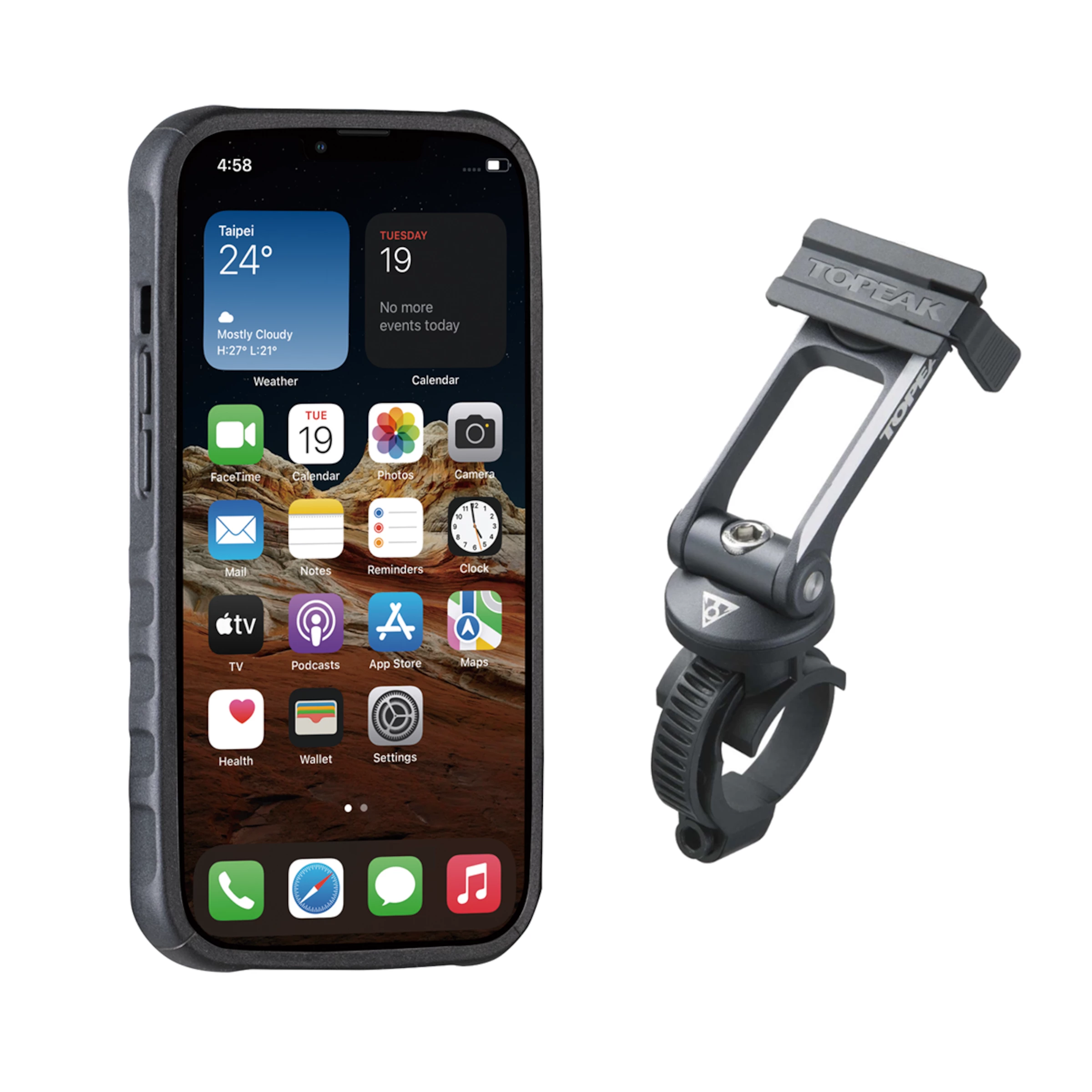Topeak RideCase étui à Smartphone Incl. Support RideCase Mount Pour IPhone 13 Mini 3 Topeak RideCase étui à Smartphone Incl. Support RideCase Mount Pour IPhone 13 Mini