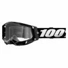 100% Racecraft 2 Goggles Clear Lens -Vélos Remise Black201 7