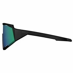 KOO Spectro Matte Black Sunglasses (Green Mirror Lens) -Vélos Remise Black202 10