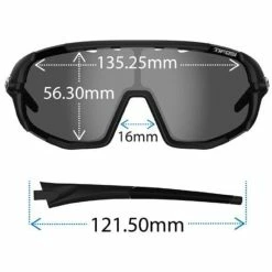 Tifosi Eyewear Sledge Matte Black Fototech Sunglasses 8 Tifosi Eyewear Sledge Matte Black Fototech Sunglasses -Vélos Remise Black204