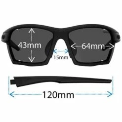 Tifosi Eyewear Kilo Clarion Black Fototec Sunglasses 8 Tifosi Eyewear Kilo Clarion Black Fototec Sunglasses -Vélos Remise Black20Red203