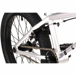 BMX Blank Hustla -Vélos Remise Blank Hustla BMX Bike Freestyle BMX Bikes Silver BLANK21HUSTLASILVER 0