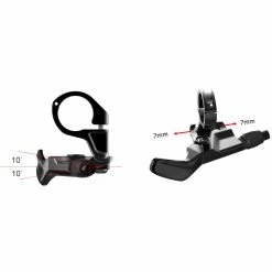 Commandes De Vitesse Brand-X Ascend V2 (1 Vitesse, I-SPEC) -Vélos Remise Brand X20New20Lever