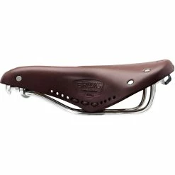 Selle Femme Brooks England B17S Imperial -Vélos Remise Brooks England B17 Carved Short Ladies Saddle Saddles Brown NotSet B211DILA17205 3