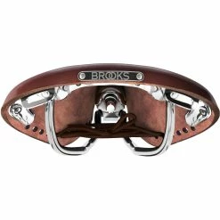 Selle Femme Brooks England B17S Imperial -Vélos Remise Brooks England B17 Carved Short Ladies Saddle Saddles Brown NotSet B211DILA17205 5