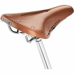 Selle Femme Brooks England B17S Imperial -Vélos Remise Brooks England B17 Carved Short Ladies Saddle Saddles Honey NotSet B211DILA17203 0