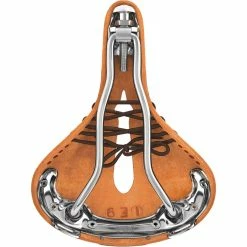 Selle Femme Brooks England B17S Imperial -Vélos Remise Brooks England B17 Carved Short Ladies Saddle Saddles Honey NotSet B211DILA17203 2