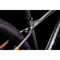 Cube Reaction Pro Hardtail Bike (2022) 19 Cube Reaction Pro Hardtail Bike (2022) -Vélos Remise CUBE Reaction Pro Hardtail Bike 512100 Grey Orange 2022 08