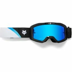 Fox Racing Main Kozmik Spark MTB Goggles -Vélos Remise Fox Racing Main Kozmik Spark MTB Goggles Cycling Goggles Black Blue SS23 30426 013 OS 1