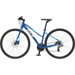 GT Transeo Sport Step Thru Urban Bike (2022) -Vélos Remise GT Transeo Sport Step Thru Urban Bike 2022 Hybrid Bikes Blue 2021 G32301U10MD 1