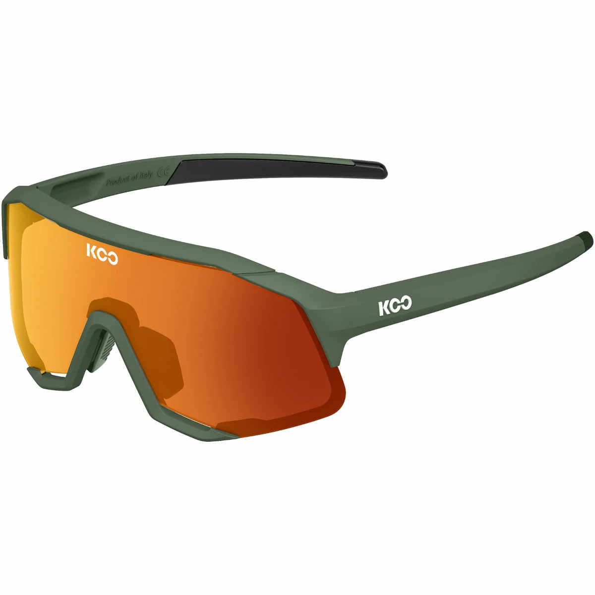KOO Demos Green Matt Sunglasses (Orange Mirror Lens) 3 KOO Demos Green Matt Sunglasses (Orange Mirror Lens)