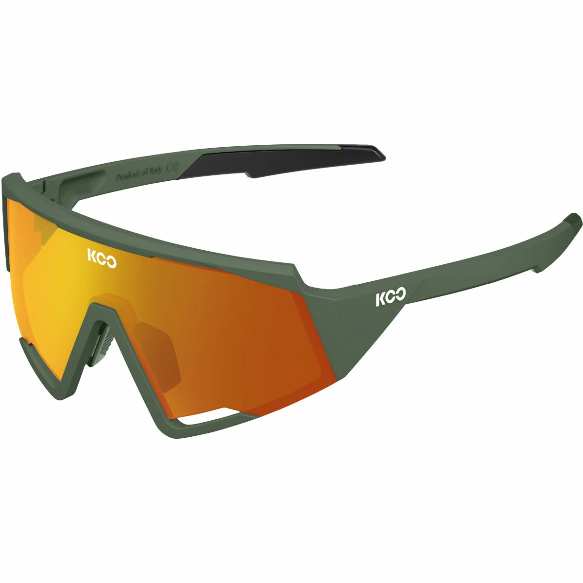 KOO Spectro Green Matt Sunglasses (Orange Mirror Lens) 3 KOO Spectro Green Matt Sunglasses (Orange Mirror Lens)