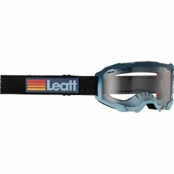 Leatt Velocity 4.0 MTB Goggle -Vélos Remise Leatt Velocity 4 0 MTB Goggle Cycling Goggles Titanium Clear 83 2023 8023020630 1