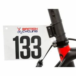 Porte-numéro De Course LifeLine -Vélos Remise LifeLine Race Number Holder Seat Posts Black 2017 LLRNH 0