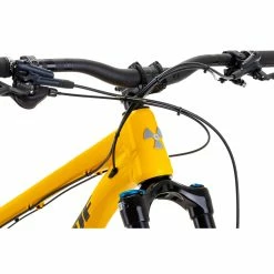 Nukeproof Scout 275 Elite Alloy Mountain Bike (SLX12) -Vélos Remise Nukeproof Scout 275 Elite Alloy Bike SLX12 2022 Factory Yellow 09