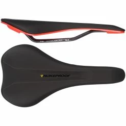 Selle Nukeproof Vector AM Comp (chrome-molybdène) 32 Selle Nukeproof Vector AM Comp (chrome-molybdène) -Vélos Remise Nukeproof Vector AM Comp Cro Mo Saddle Performance Saddles Black Red NotSet 5