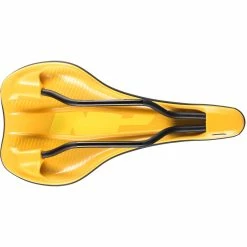 Selle Nukeproof Vector DH Comp (chrome-molybdène) -Vélos Remise Nukeproof Vector DH Comp Cro Mo Saddle Performance Saddles Black Yellow NotSet 0