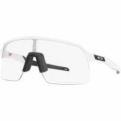 Oakley Sutro Lite Matte White Clear Photochromic Sunglass