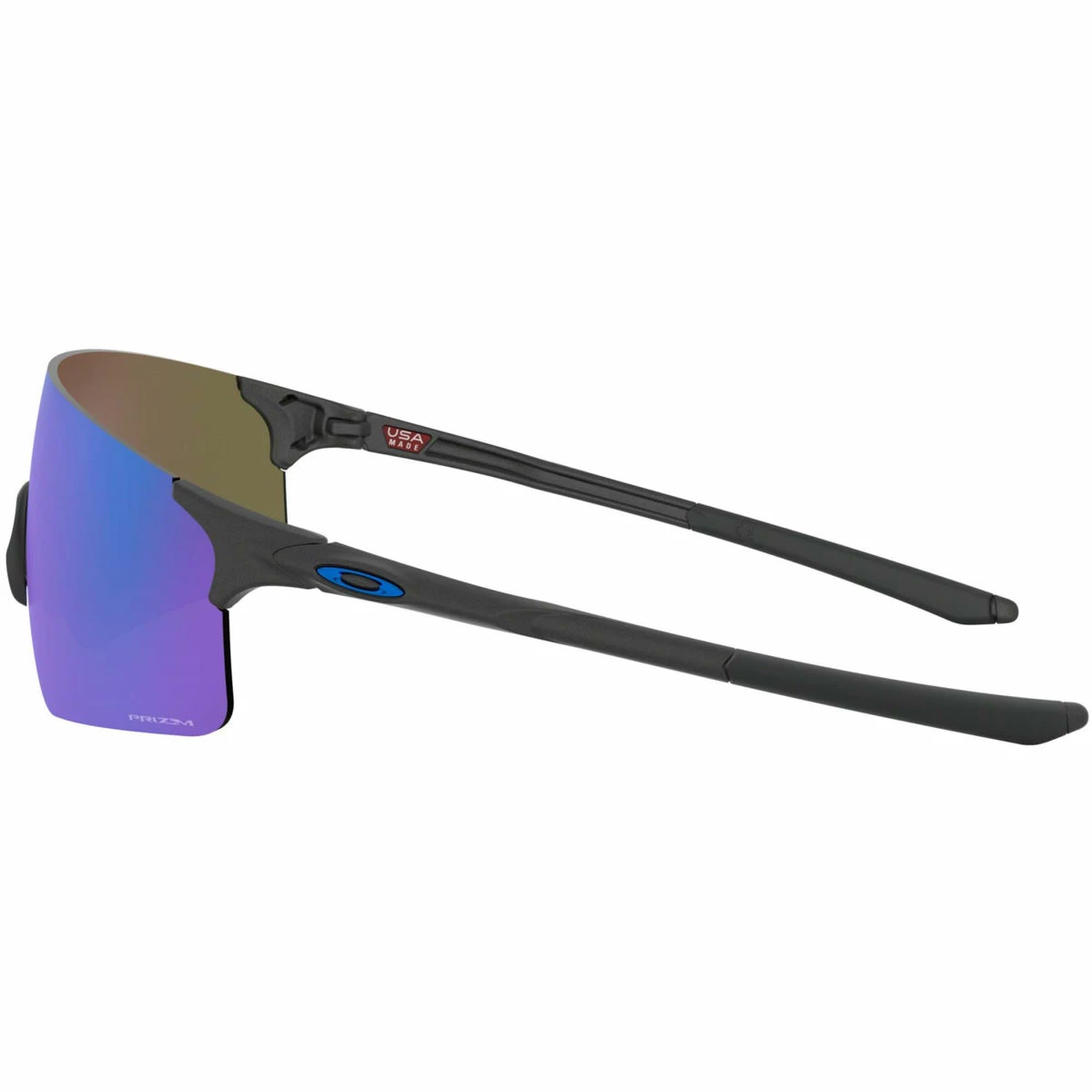 Oakley EVZero Blades Steel Prizm Sapphire Sunglasses 7 Oakley EVZero Blades Steel Prizm Sapphire Sunglasses – Image 5