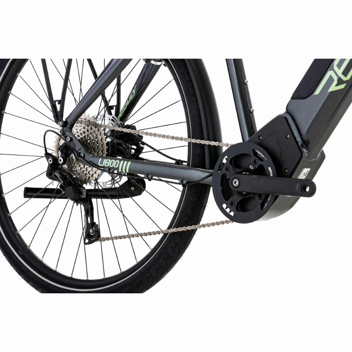 Ridley RES U800 Deore Mens Urban E-Bike (2022) 16 Ridley RES U800 Deore Mens Urban E-Bike (2022) – Image 14