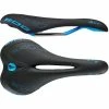 Selle Femme SDG Allure (rails En Alliage/titane) -Vélos Remise SDG Women s Allure Saddle WithTi Alloy Rails Saddles Black Cyan SDG 07112 0