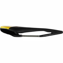 Selle Selle Italia SP-01 Superflow TDF (titane) 7 Selle Selle Italia SP-01 Superflow TDF (titane) -Vélos Remise Selle Italia SP 01 Titanium Superflow TDF Saddle Saddles Black Yellow 067P901IZA005 1