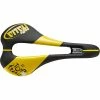 Selle Selle Italia Superflow TDF -Vélos Remise Selle Italia Superflow TDF Saddle Saddles Black Yellow 041P130IKA001