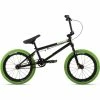 Stolen Agent 16" BMX Bike (2022) -Vélos Remise Stolen Agent 16 BMX Bike Black Green 2022 01