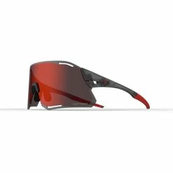 Tifosi Eyewear Rail Race Satin Vapor Interchangeable Sunglasses L -Vélos Remise Tifosi Eyewear Rail Race Satin Vapor Interchangeable Sunglasses L Sunglasses Clarion Red Clear 1