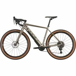 Vélo électrique Vitus E-Substance (gravel, Alliage, Apex, 2022) -Vélos Remise Vitus E Substance Alloy Gravel eBike Apex 2022 Electric Road Bikes Champagne 2022 VEAEABXL 2