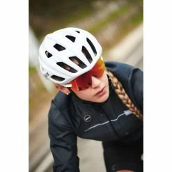 KOO Supernova White Sunglasses (Red Mirror Lens) -Vélos Remise White201 3