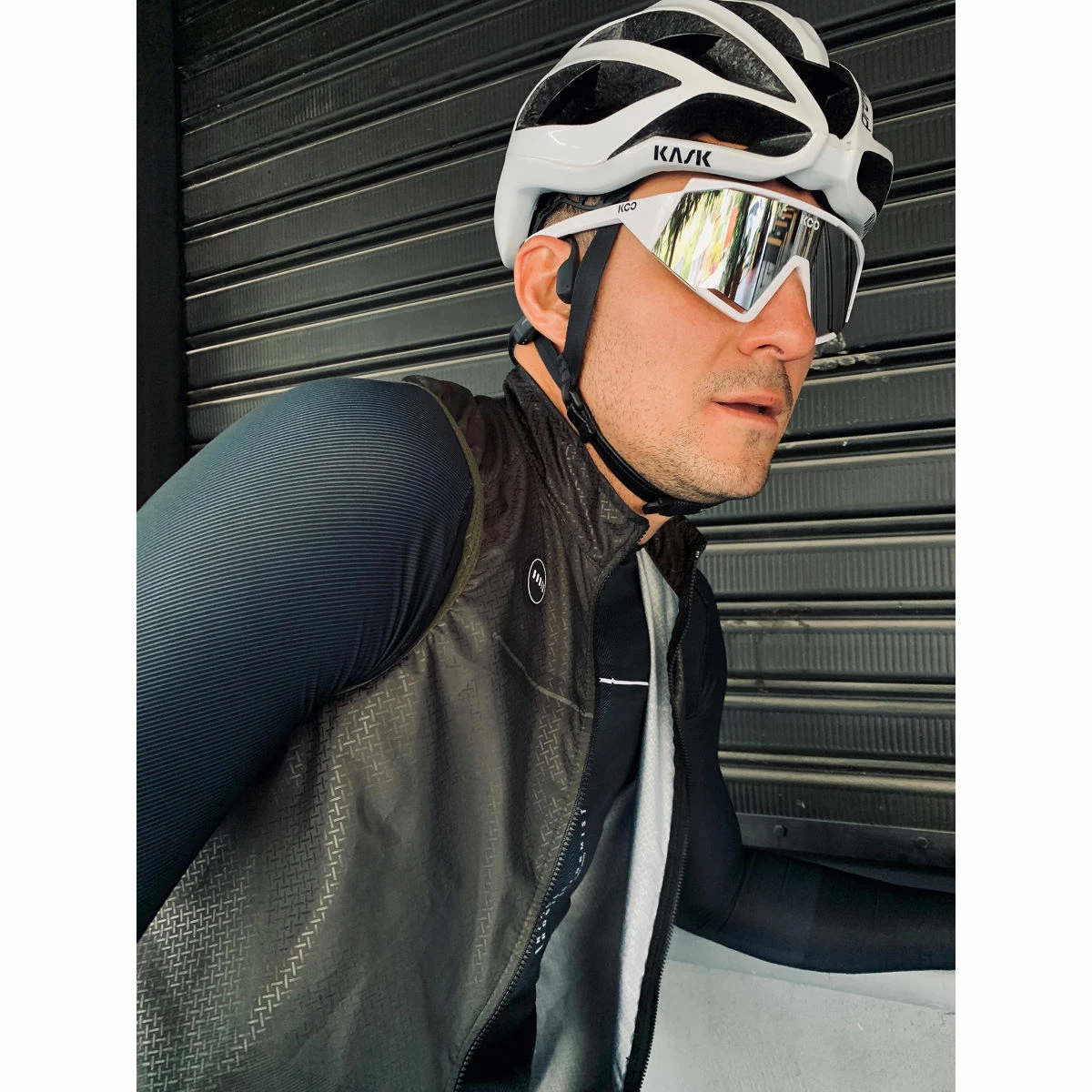 KOO Spectro White Sunglasses (Super Silver Lens) 6 KOO Spectro White Sunglasses (Super Silver Lens) – Image 4